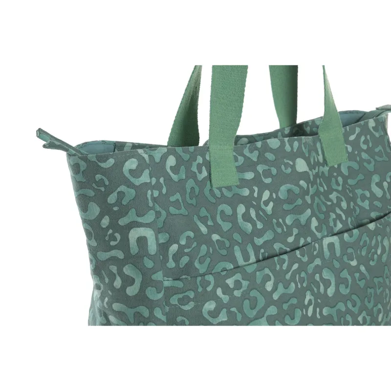 Women's Handbag Home ESPRIT Brown Green Pink 55 x 14 x 35 cm (3 Units)